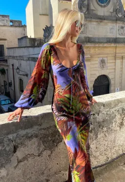 Rat and Boa Daliana Dress Multi Size 6  for rent on The Volte - image 3