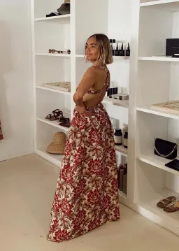 Sir the Label Valetta Maxi Dress Floral Print Size 1 / AU 8 for rent on The Volte - image 4