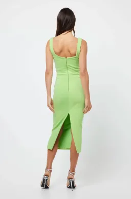 Mossman Perception Midi Dress Green Size 6  for rent on The Volte - image 2