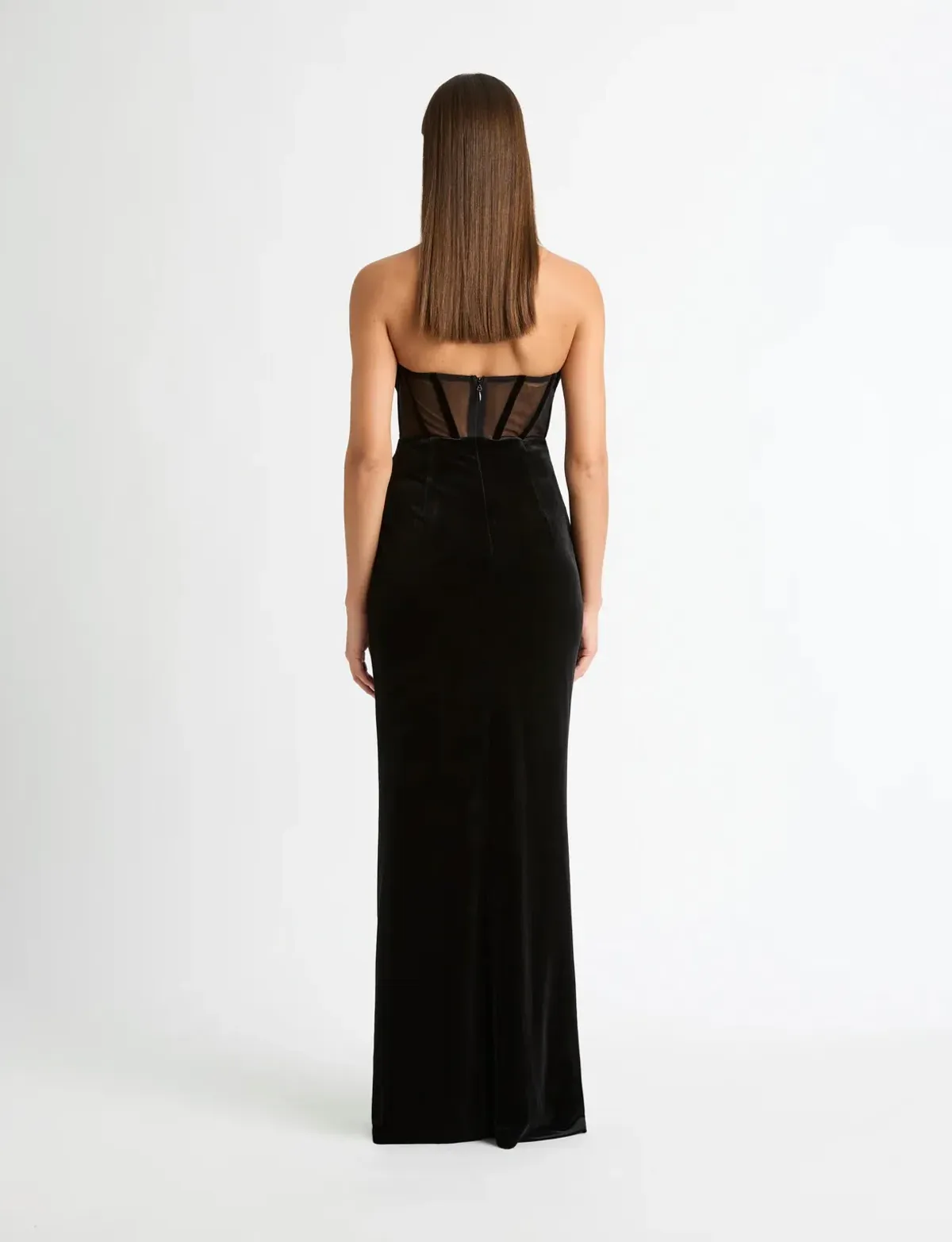 Sheike Trinity Maxi Dress Black Size 8 - Image 3