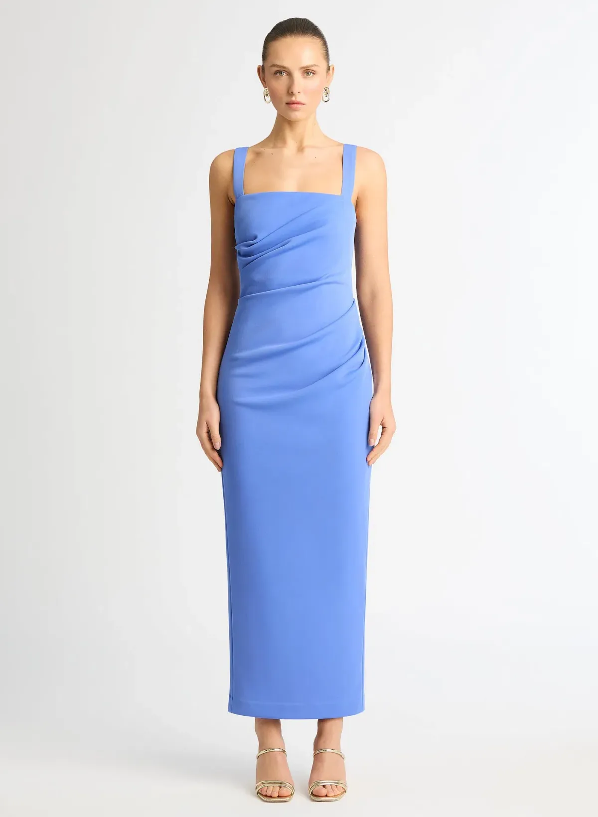 Sheike Modern Love Maxi Dress Cornflower Blue Size 8 - Image 1