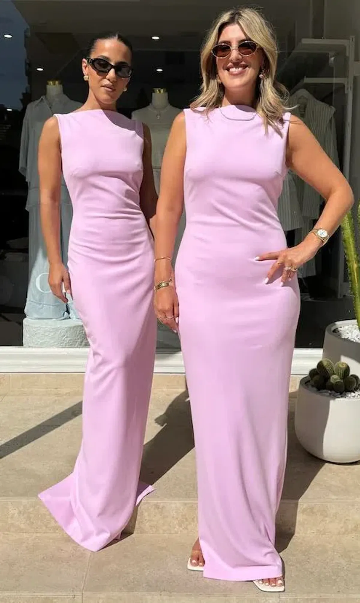 Effie Kats Verona Gown in Taffy Pink Size M / AU 10 - Image 4