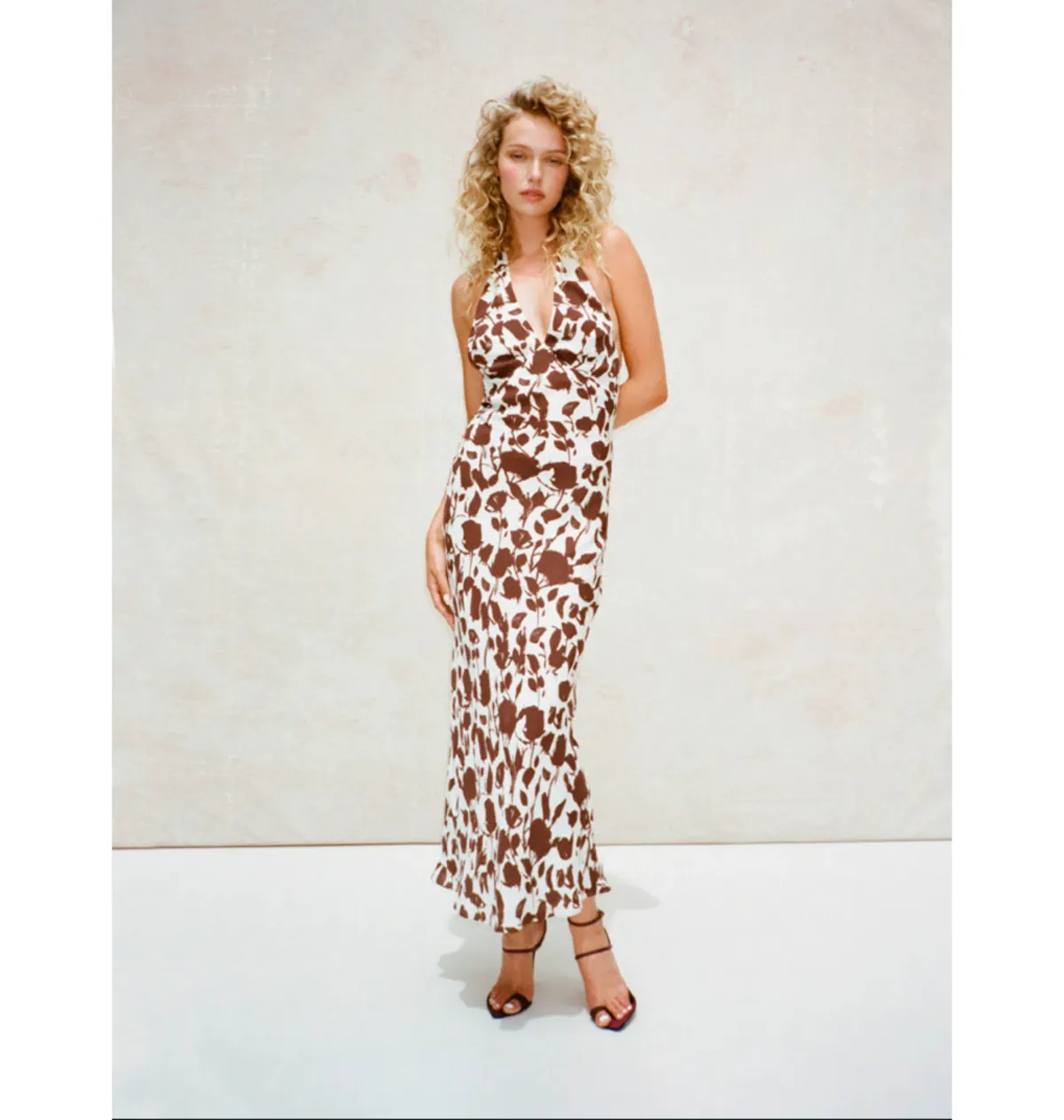 Realisation Par Simone Dress Chocolate Havana Size S / Au 8 - Image 1
