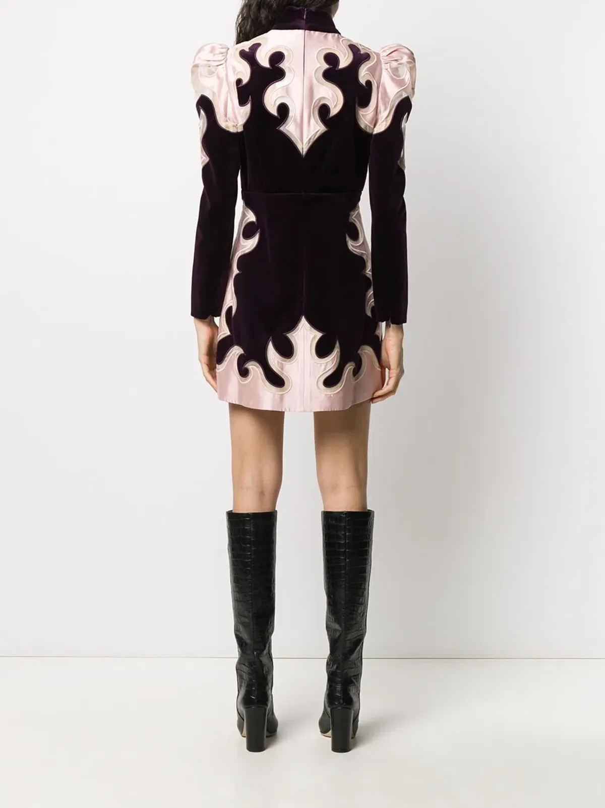 Zimmermann Ladybeetle Mystic Mini Dress Aubergine Size 2 / AU 12 - Image 2