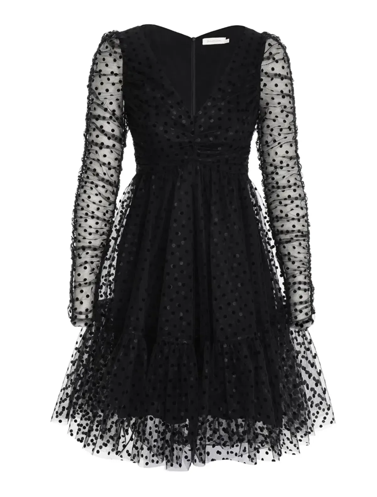 Zimmermann Ballet Tulle Mini Dress Black Size 1 / AU 10 - Image 3
