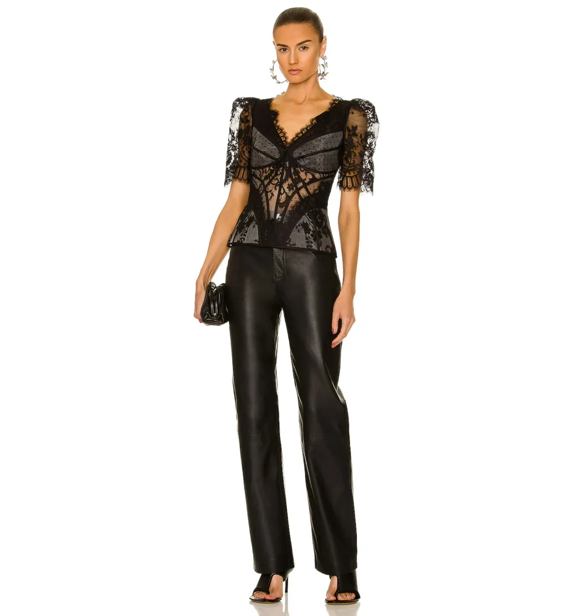 Zimmermann Dancer Lace Bodice Black Size 0 / AU 8 - Image 1