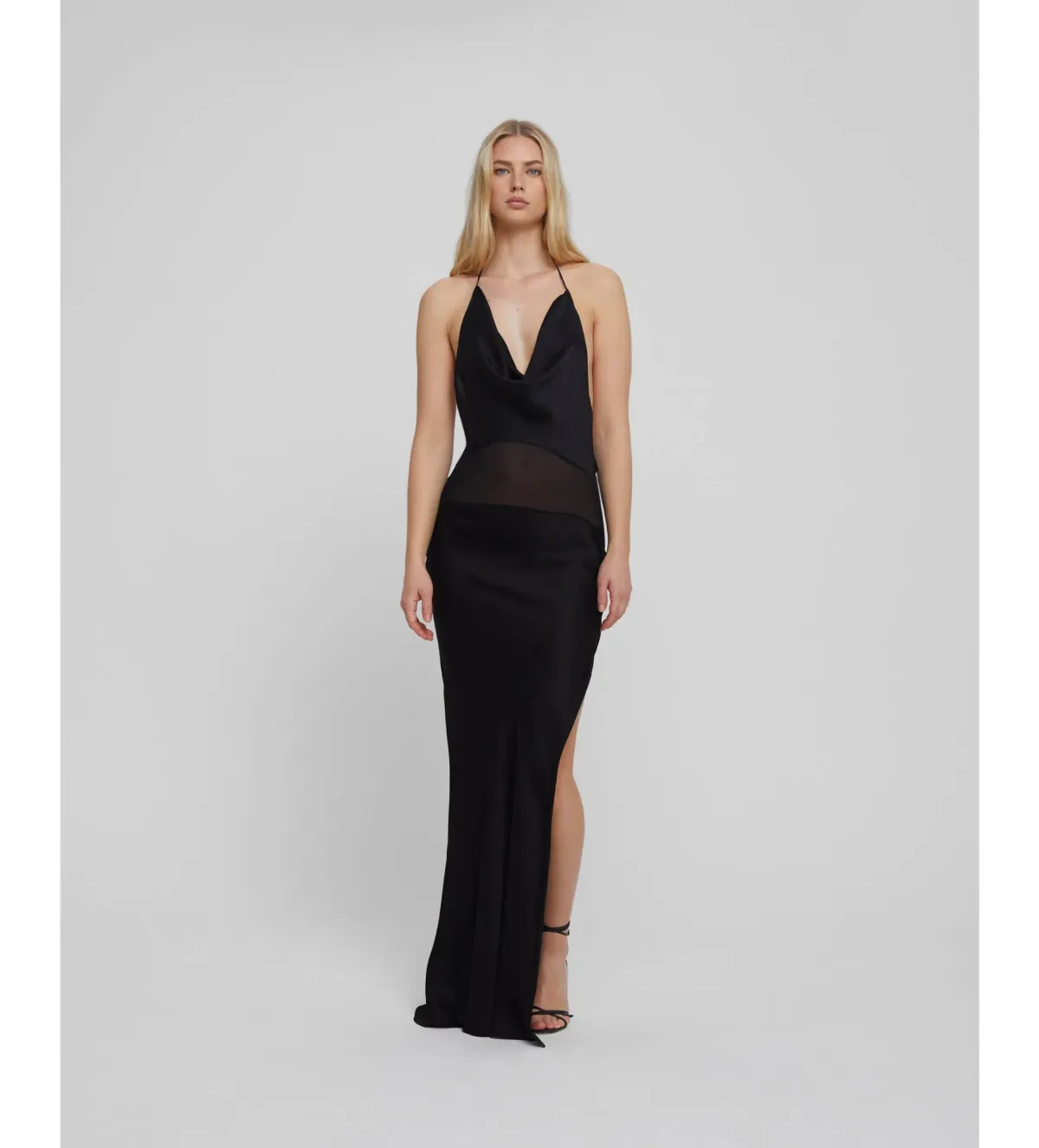 Rat & Boa Orchid Maxi Dress Black Size XS/6 - Image 2