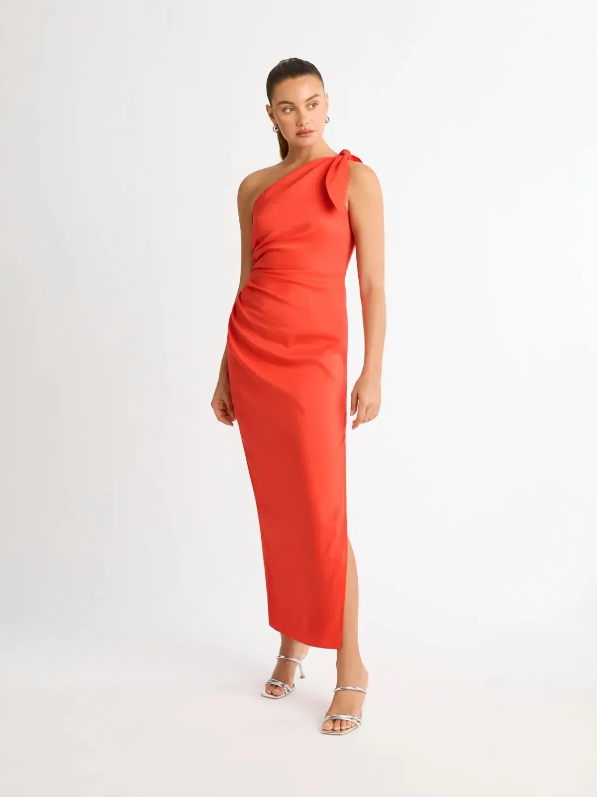 Sheike Kennedy Maxi Dress Red Size S/8 - Image 1