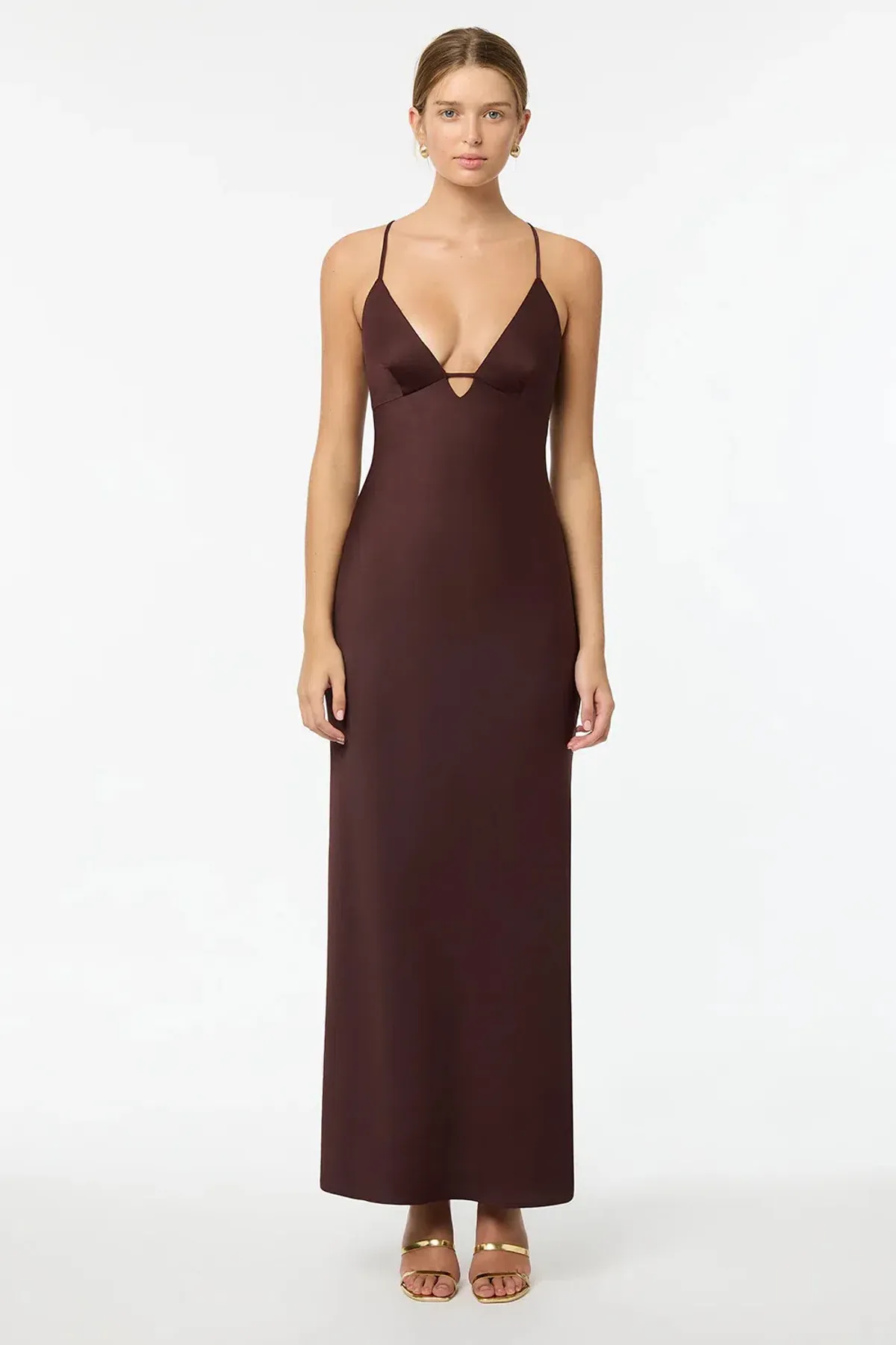 Manning Cartell Time to Shine Maxi Dress in Truffle Size 12 - Image 21