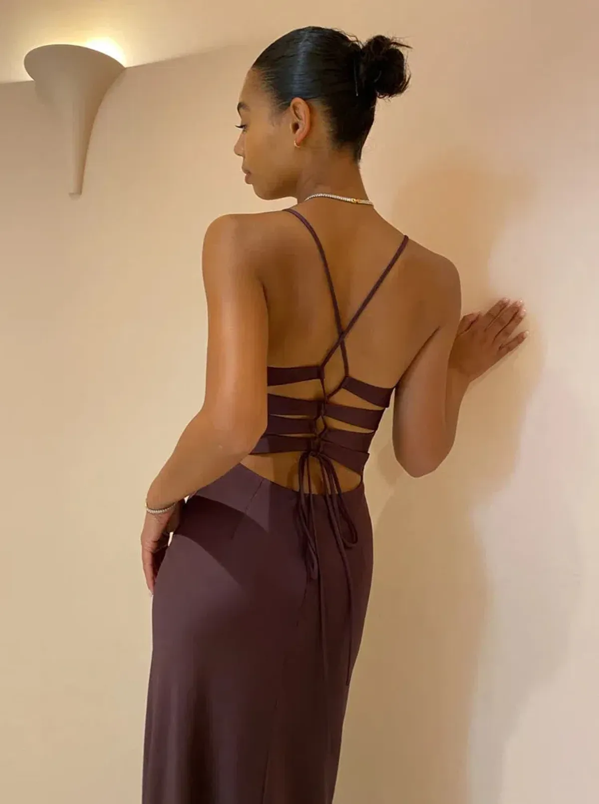 Manning Cartell Time to Shine Maxi Dress in Truffle Size 12 - Image 14