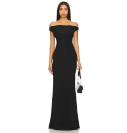 Natalie Rolt Bettina Gown Black Size AU 8  for rent on The Volte - image 2