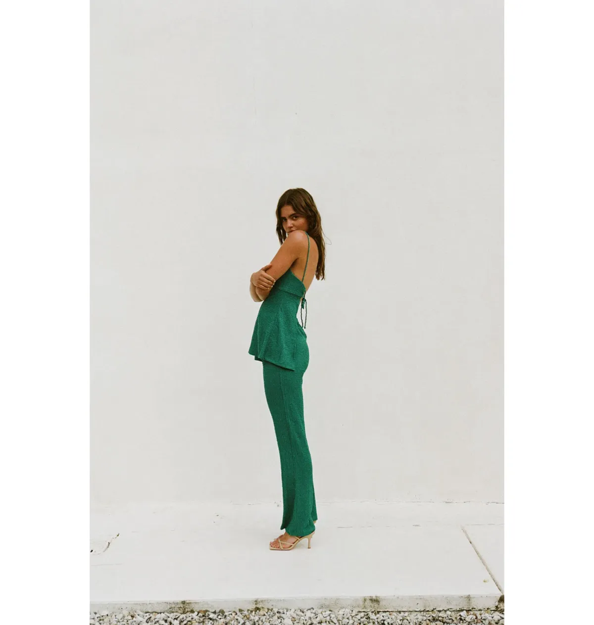 Sabo Skirt Ashton Jumpsuit Emerald Green Size M / AU 10 - Image 2