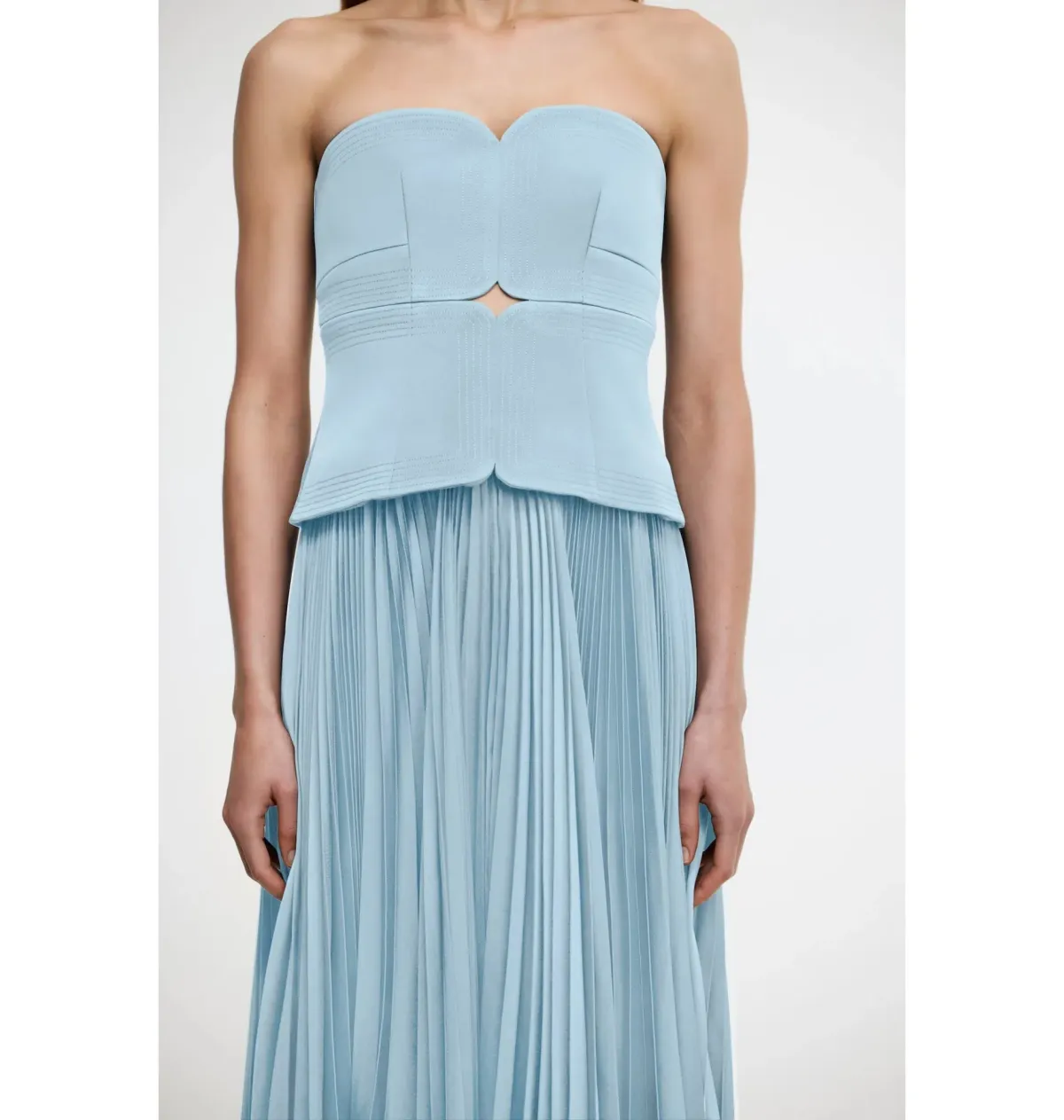 Acler Avonlea Dress in Celeste Blue Size AU 8 - Image 4