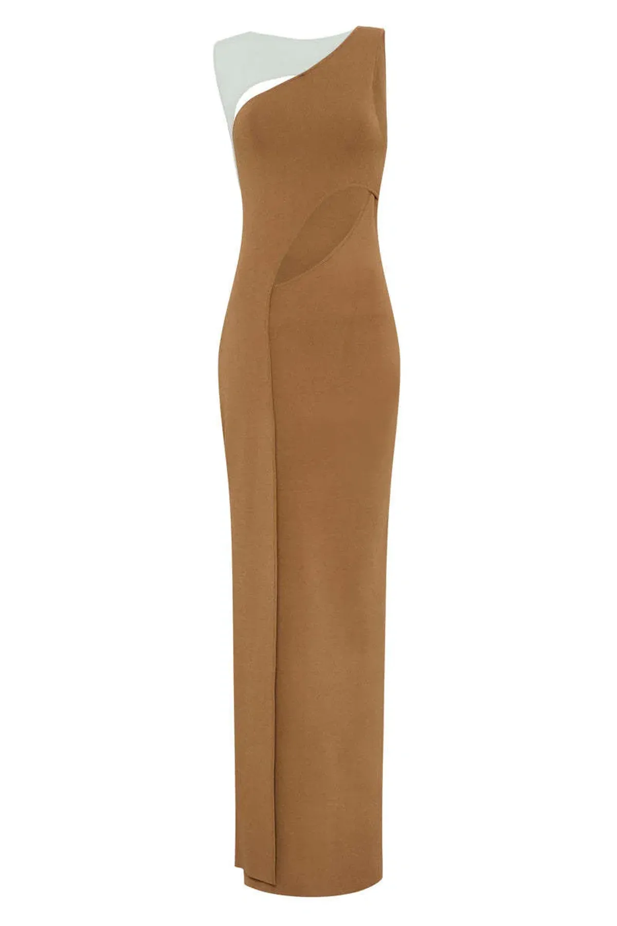 Sir the Label Nadja Cut Out Dress in Cinnamon Size 1 / AU 8 - Image 3