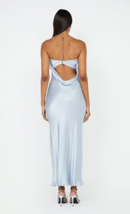 Bec and Bridge Moon Dance Strapless Maxi Dress Dusty Blue Size 10 for rent on The Volte - image 3