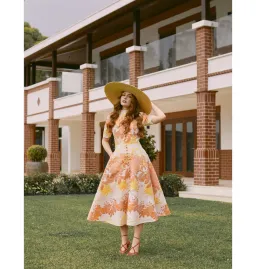 Only One Ashley Dancing Dress in Roses Size AU 12  for rent on The Volte - image 1