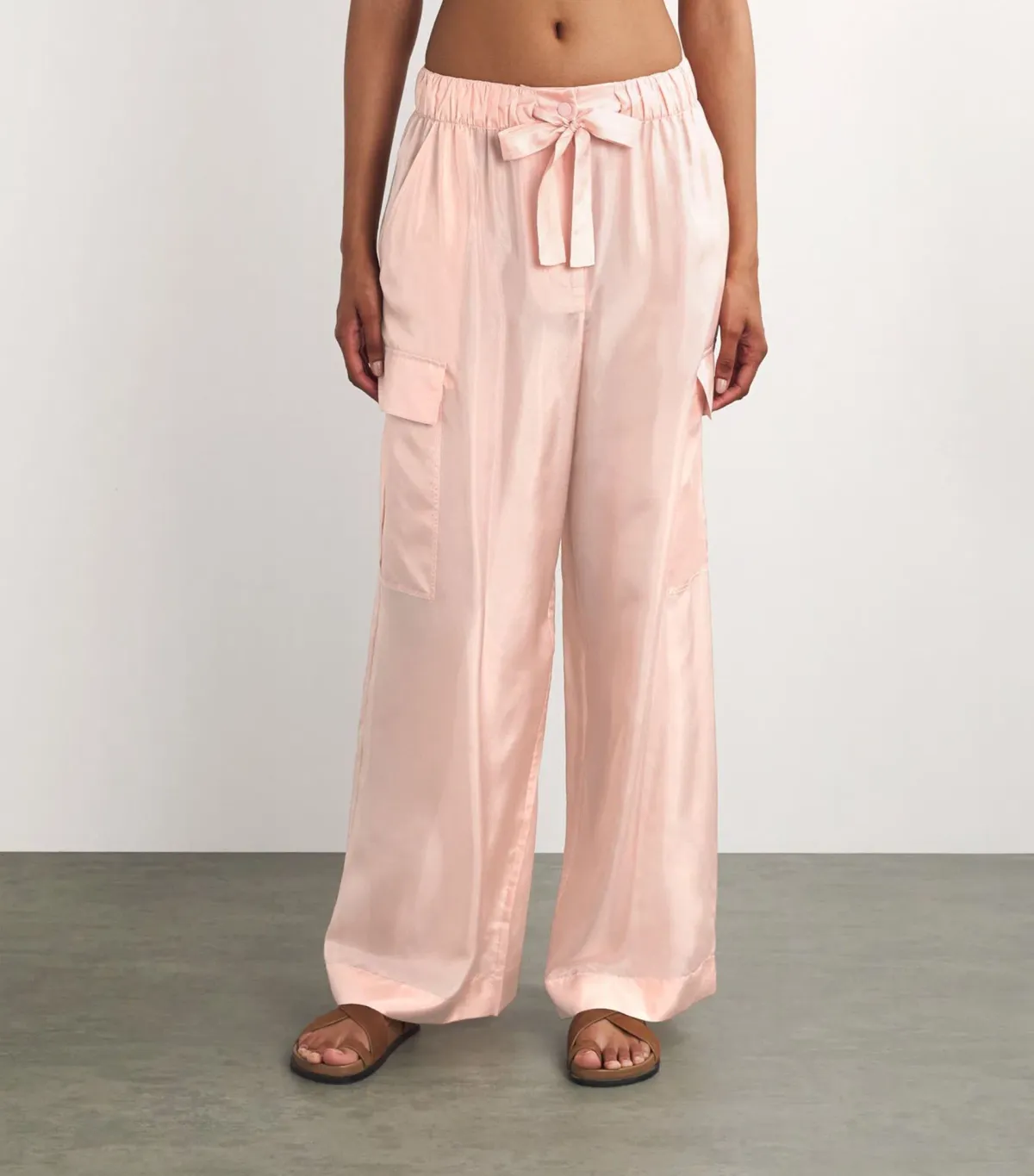 Zimmermann Manstyle Shirt Lemon and Relaxed Pocket Pants Pink Set Size 0 / AU 8 - Image 2