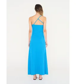 Christopher Esber Concave Stone Cami Dress in Boston Blue Size 10 for rent on The Volte - image 2