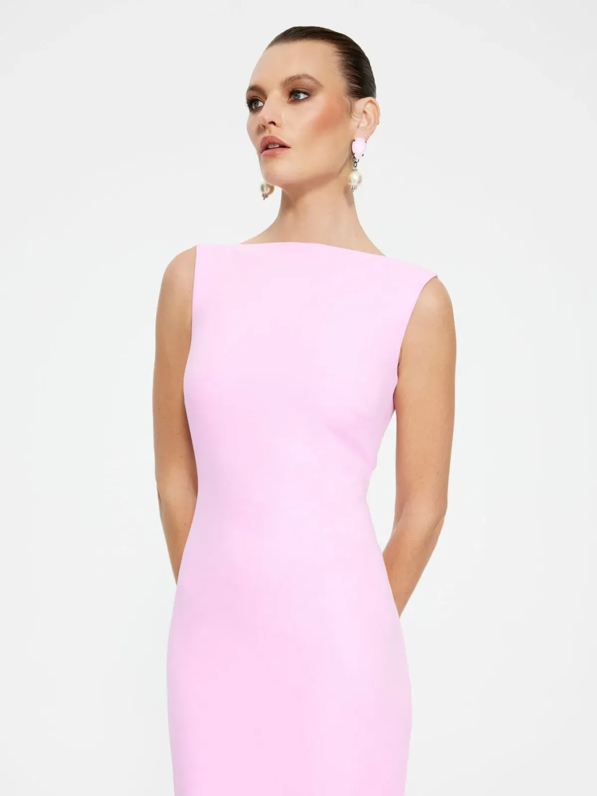Effie Kats Verona Gown Taffy Pink Size M / AU 10 - Image 7