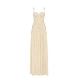 Manning Cartell Double Time Pleat Dress Nougat Size AU 10 for rent on The Volte - image 4