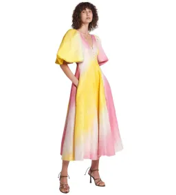 Aje Cloudburst Dress Multi Size Au 8 for rent on The Volte - image 1