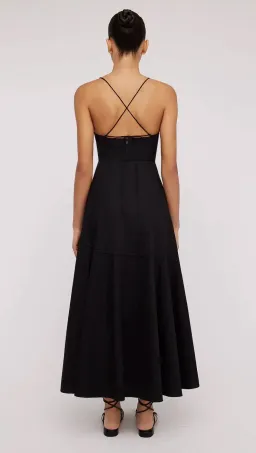 Scanlan Theodore Parachute Strappy Dress in Black Size 8 for rent on The Volte - image 2