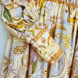 Alemais Solitaire Midi Dress Print Size 10 for rent on The Volte - image 5
