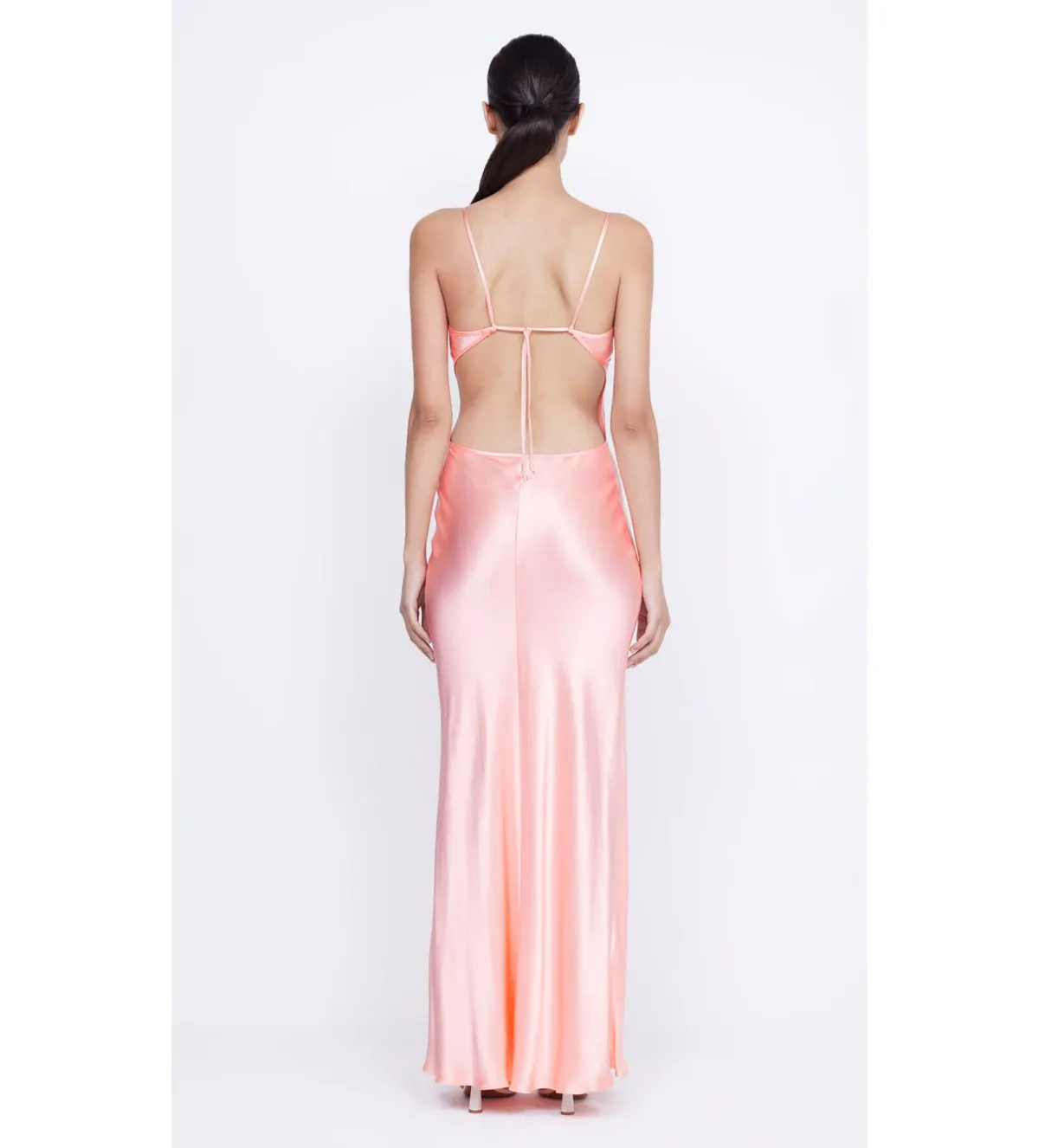 Bec And Bridge Cedar City Maxi Dress In Coral Size 6 - Image 3