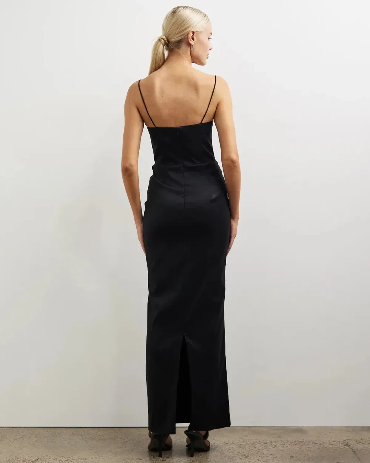 Elle Zeitoune Allison Maxi Dress Black Size 10 - Image 2