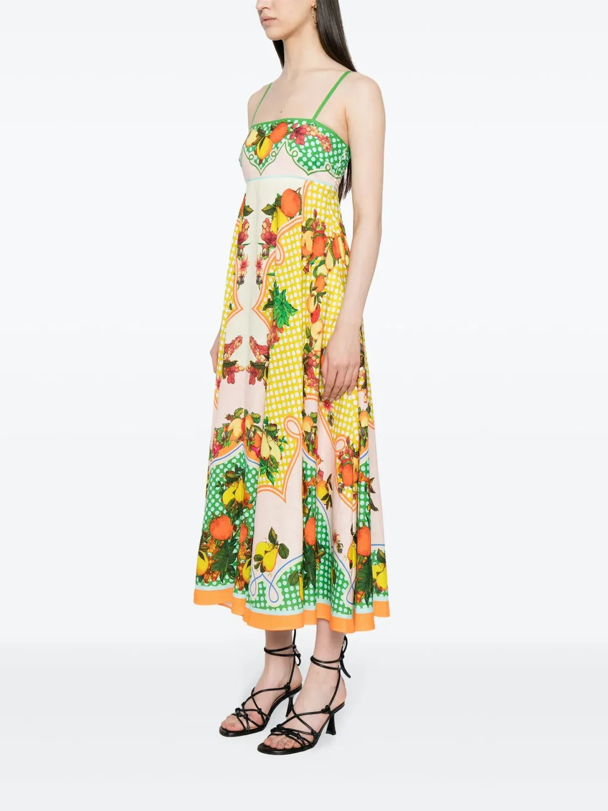 Alemais Lemonis Midi Sundress Multi Size 10 - Image 2
