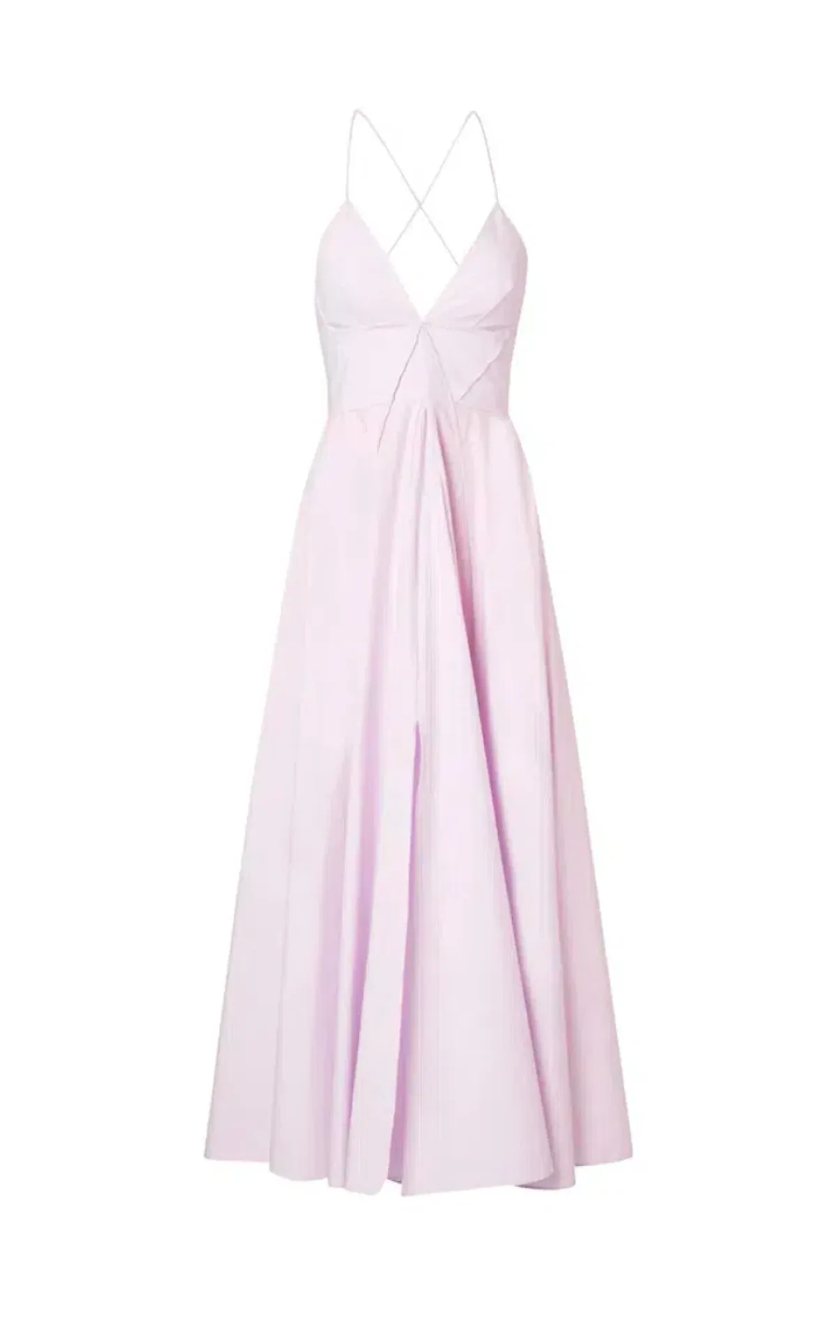 Scanlan Theodore Parachute Strappy Dress Lilac Size 10 - Image 3