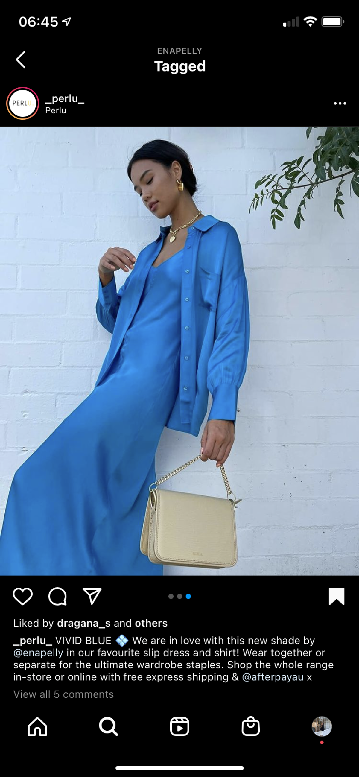 Ena Pelly Clare silk dress  - Image 5