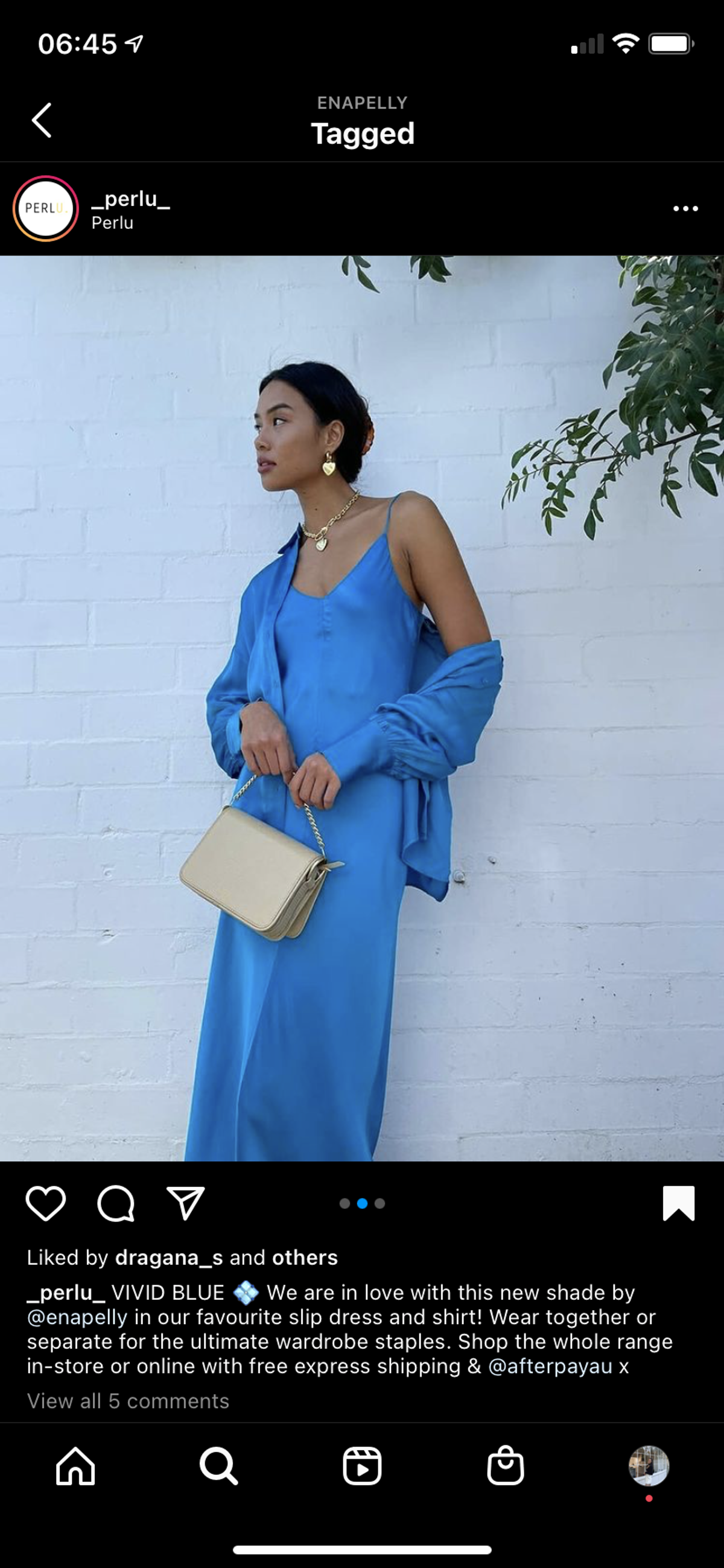 Ena Pelly Clare silk dress  - Image 4