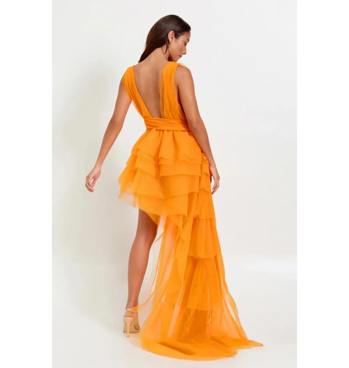 Lexi Lola Dress Mango Size AU 6 - Image 3
