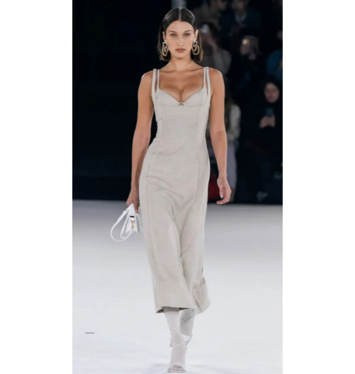 Jacquemus La Robe Valerie Dress Beige Size AU 6  - Image 1
