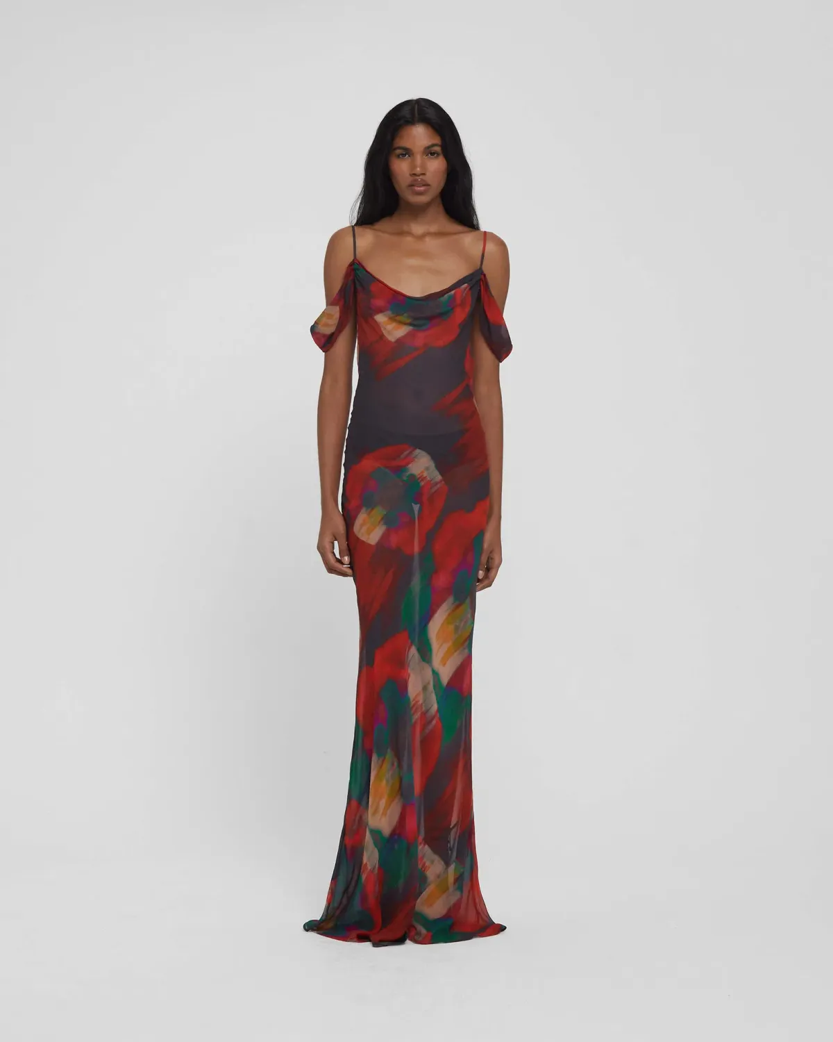 Rat & Boa Adriana Maxi Dress Print Size M / AU 10 - Image 2