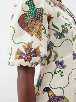 Alemais Birdie Midi Dress Print Size AU 10  for rent on The Volte - image 10