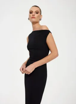 Effie Kats Inaya Gown Black Size M / AU 10 for rent on The Volte - image 2