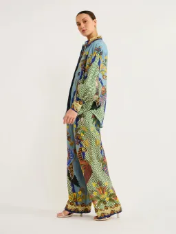 Alemais Gilly Shirt & Pant Set Misty Blue Size AU 6 for rent on The Volte - image 7