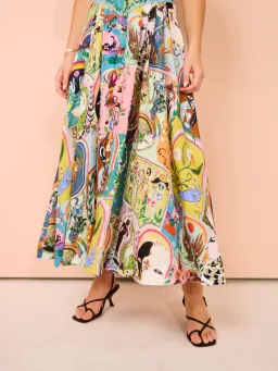Alemais Evergreen Midi Dress Multi Size 8 AU for rent on The Volte - image 19