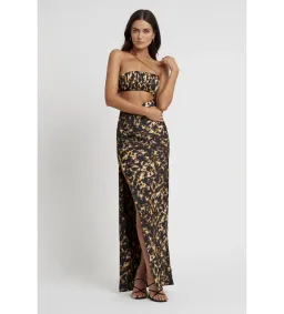Lexi Talia Dress Honey Ink Print Size 8  for rent on The Volte - image 1