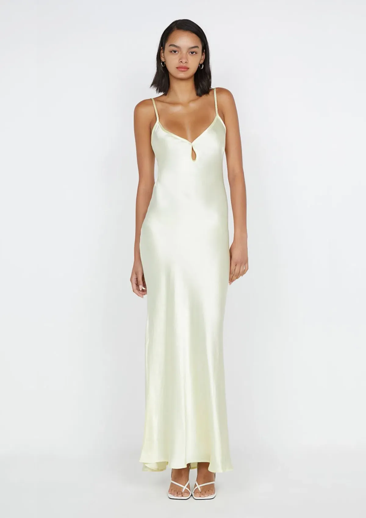 Bec & Bridge Cedar City Maxi Dress Ice Yellow Size 8 - Image 1