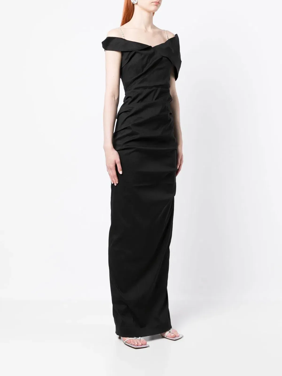 Rachel Gilbert Dahli Gown Black Size 0 / AU 6 - Image 4