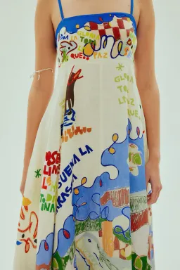 Alemais Nadia Sundress Multi Size 16 for rent on The Volte - image 4