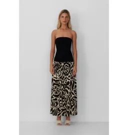 The Wolf Gang Alyss Maxi Dress Print Size AU 12  for rent on The Volte - image 3