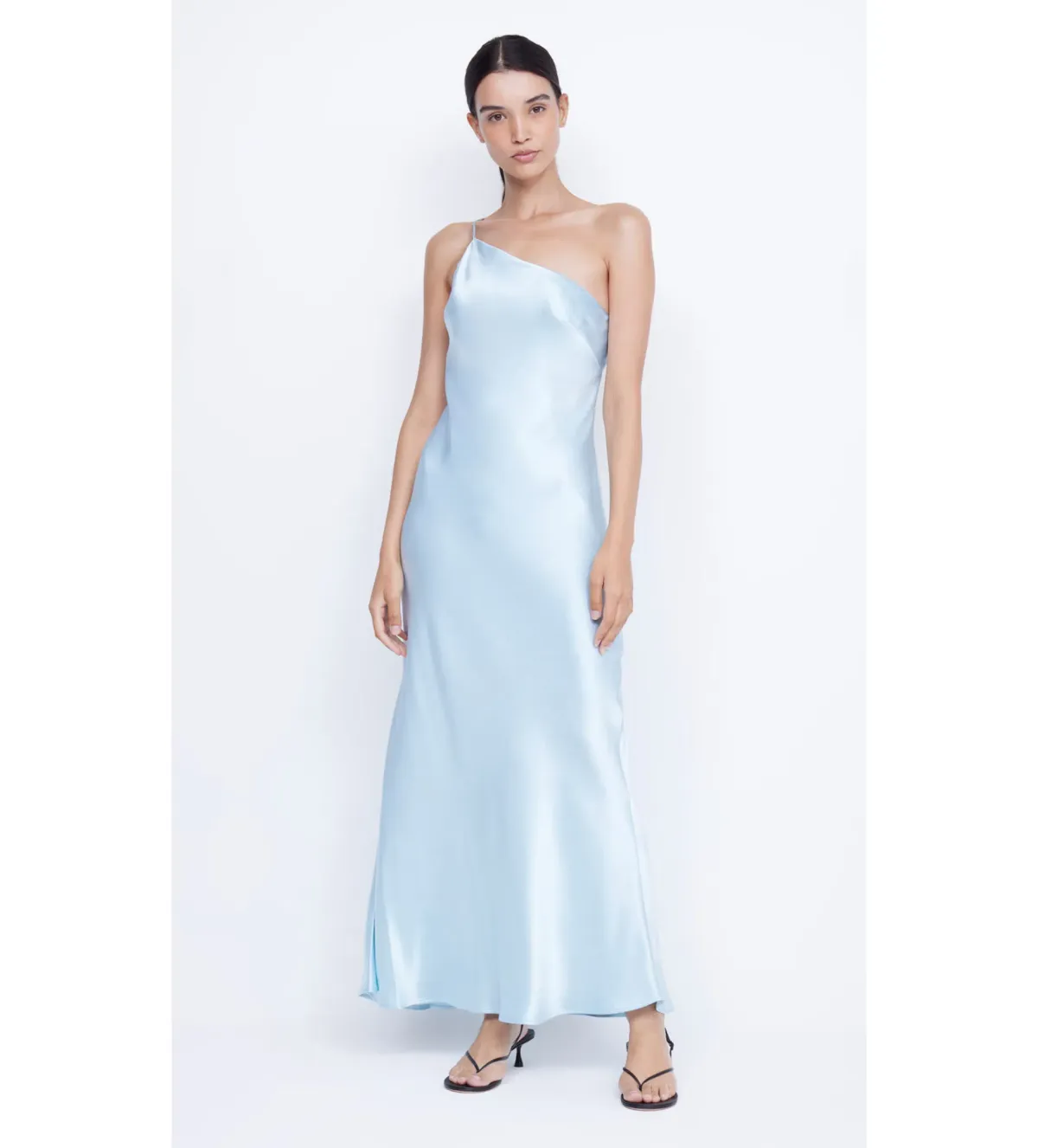 Bec And Bridge Margaux Asym Dress Dolphin Blue Size 14 - Image 1