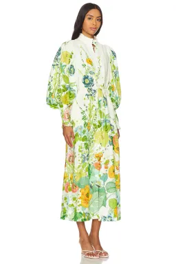 Alemais Zhivago Constance Shirt Dress Floral Size 14 for rent on The Volte - image 2