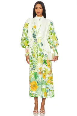 Alemais Zhivago Constance Shirt Dress Floral Size 14 for rent on The Volte - image 4