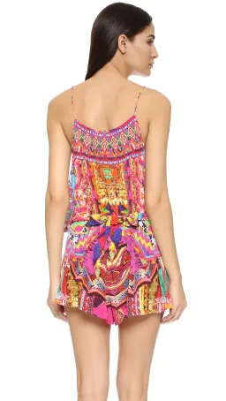 Camilla Childs Play Silk Playsuit Multi Size 8 for rent on The Volte - image 2