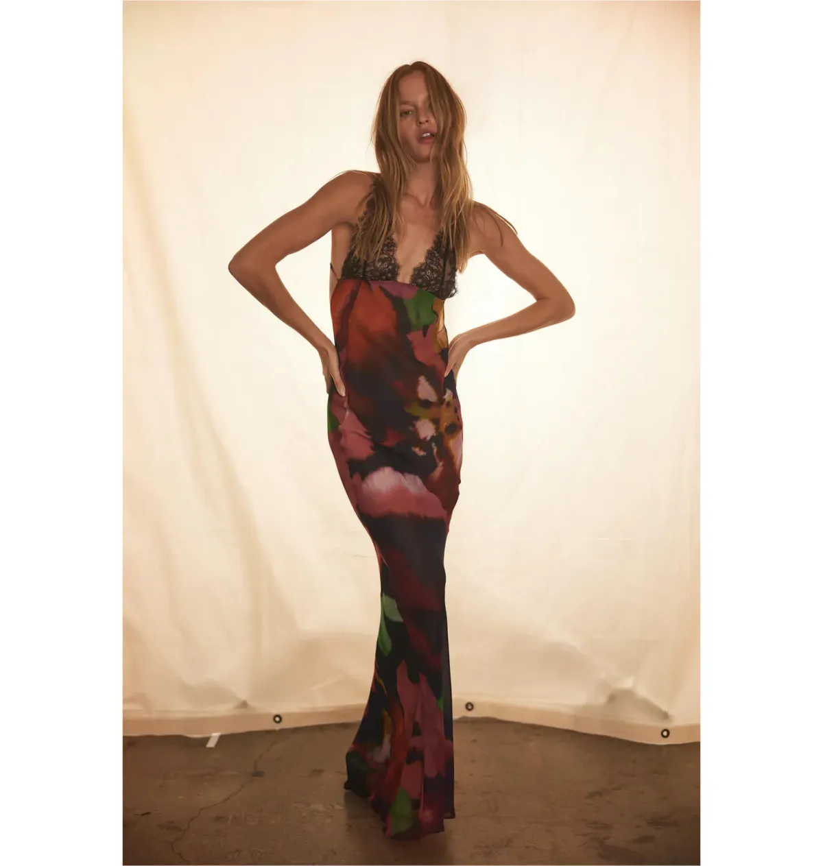 Rat & Boa Paola Floral Slip Dress Multi Size XS / AU 6 - Image 1